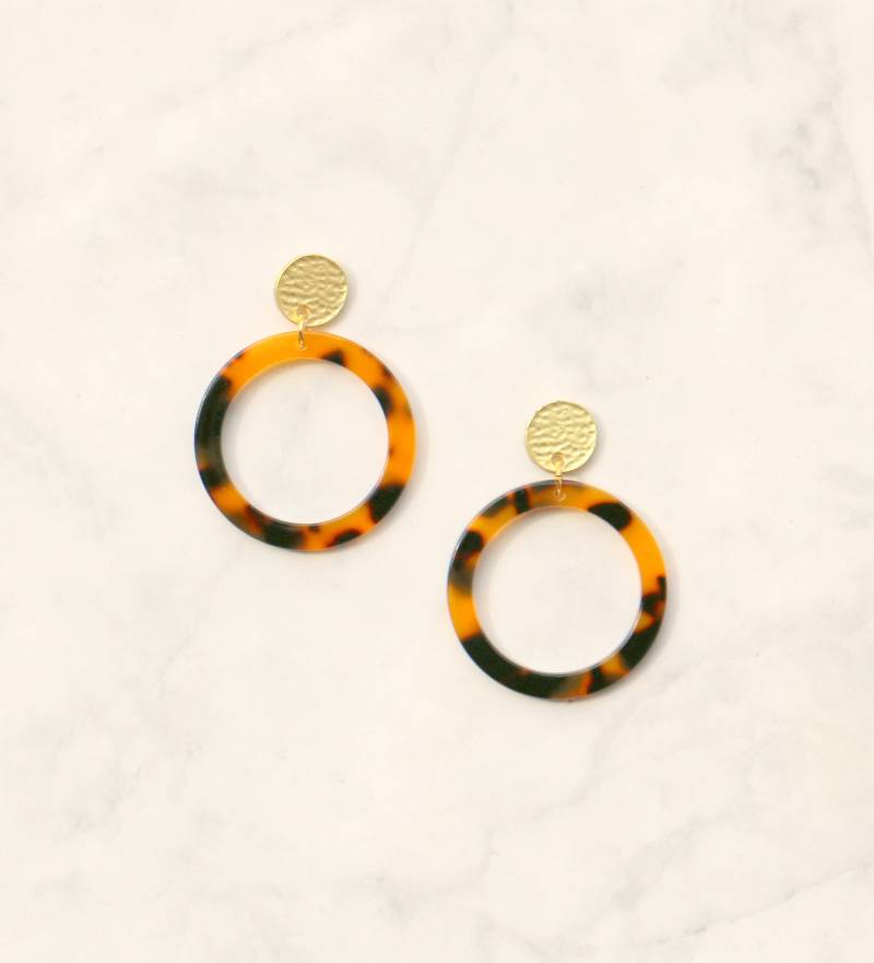 Acetat Ohrringe Honey von ohfunky