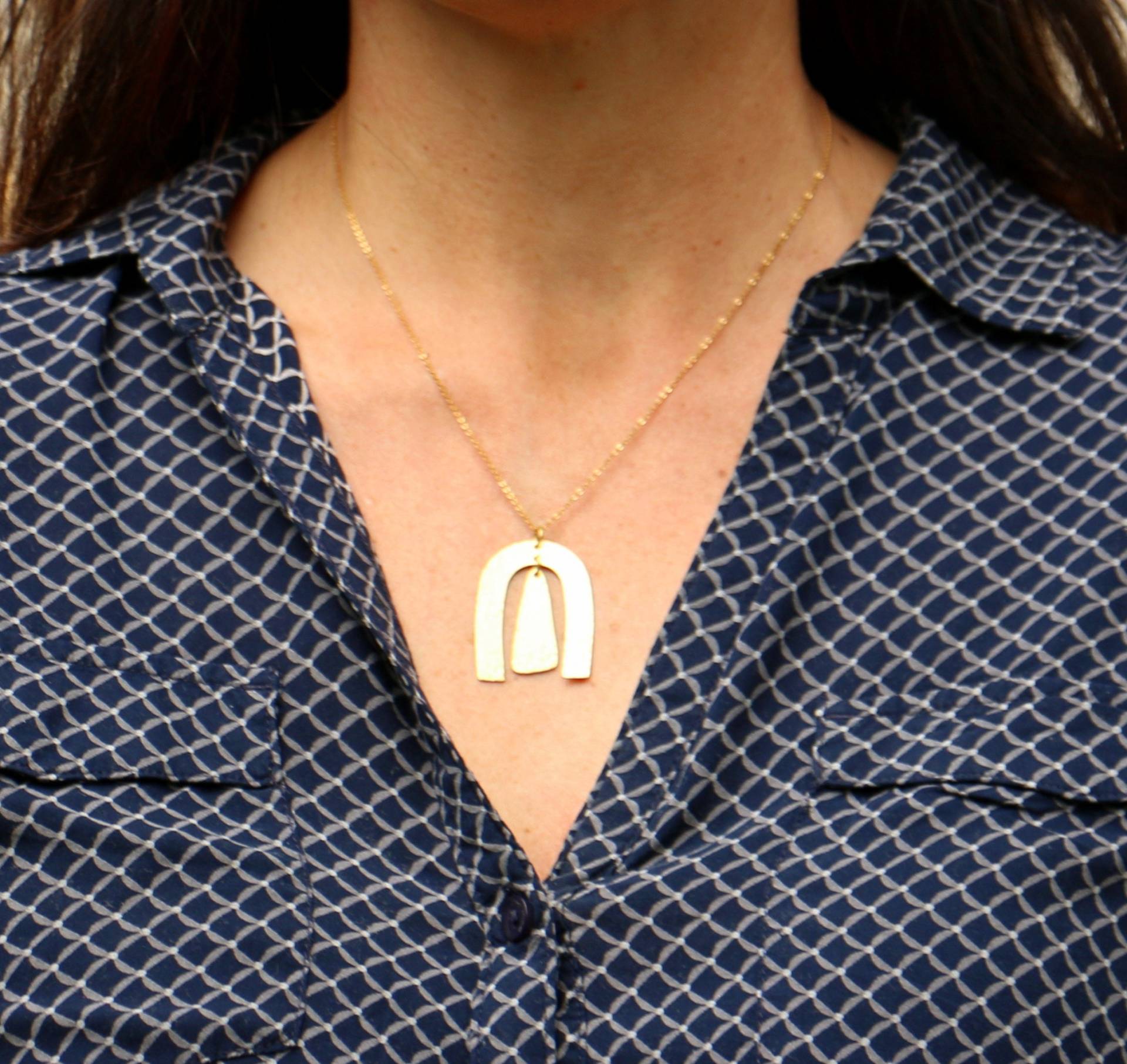 Anhänger Kette Aus Messing von ohfunky