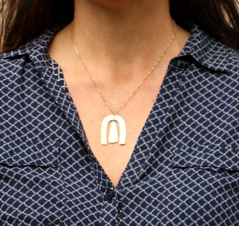 Anhänger Kette Aus Messing von ohfunky