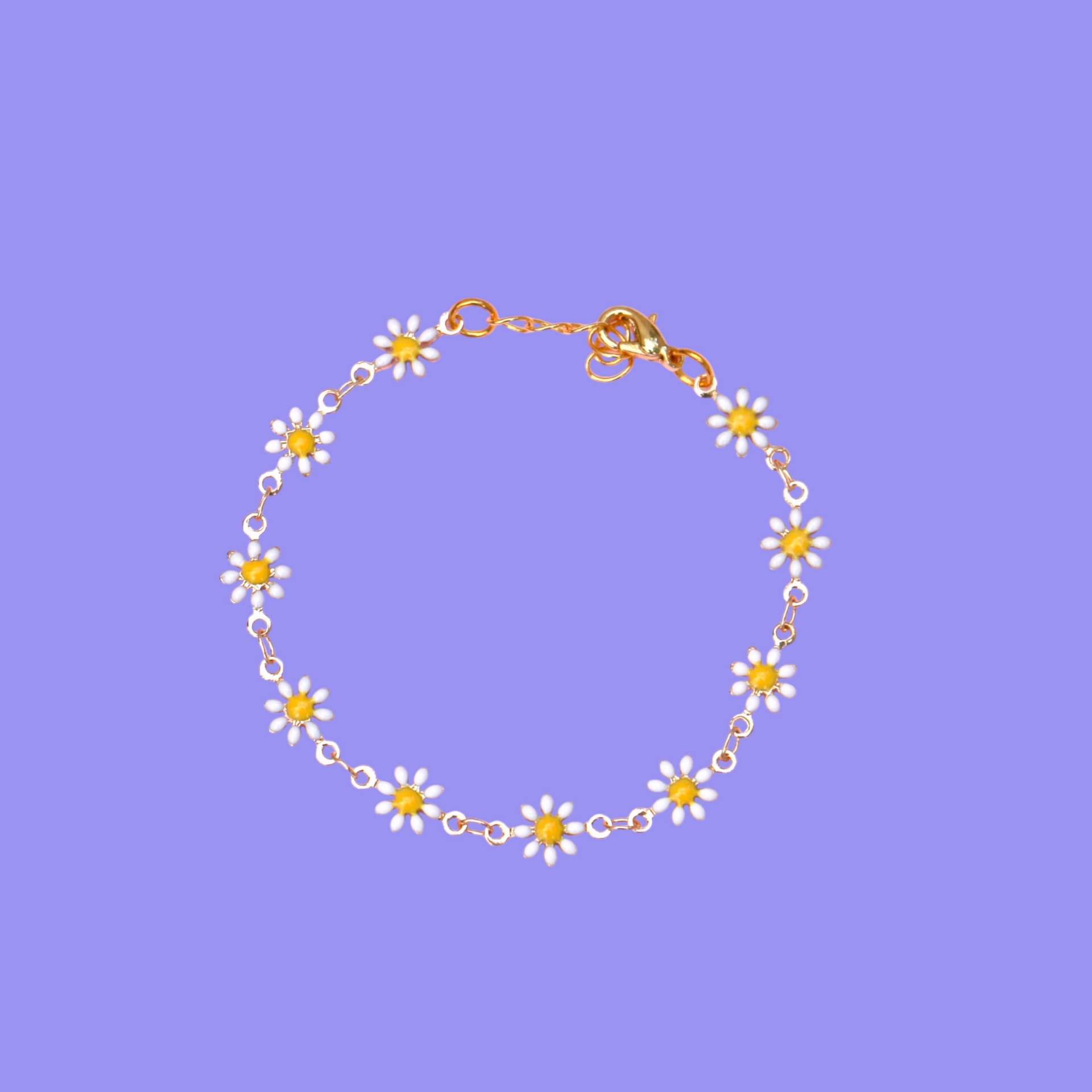 Armband Gänseblümchen von ohfunky