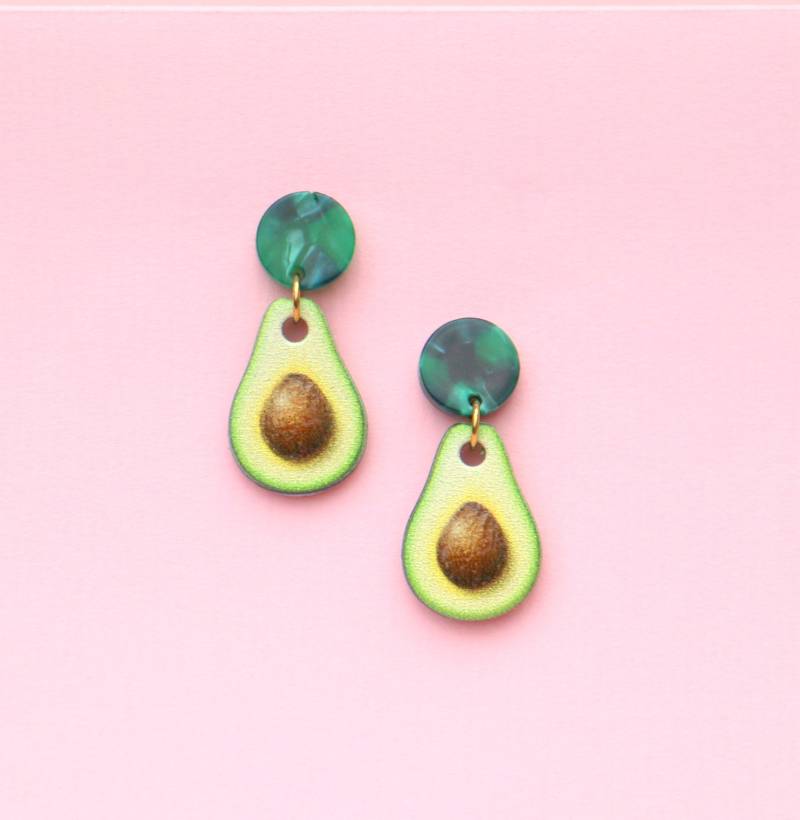 Avocado Ohrringe von ohfunky