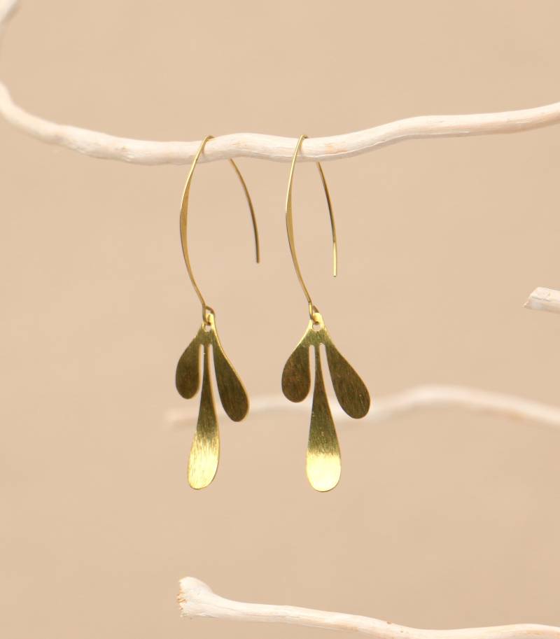 Elegante Hängeohrringe Aus Messing von ohfunky