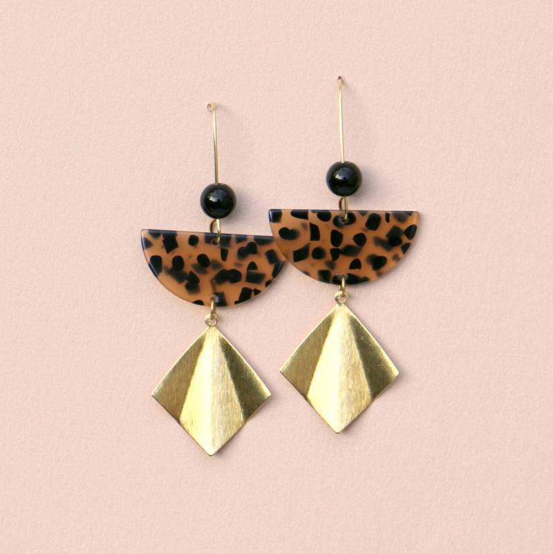 Lange Hängende Statement Ohrringe Einzigartiges Schmuck Geschenk Für Frauen von ohfunky