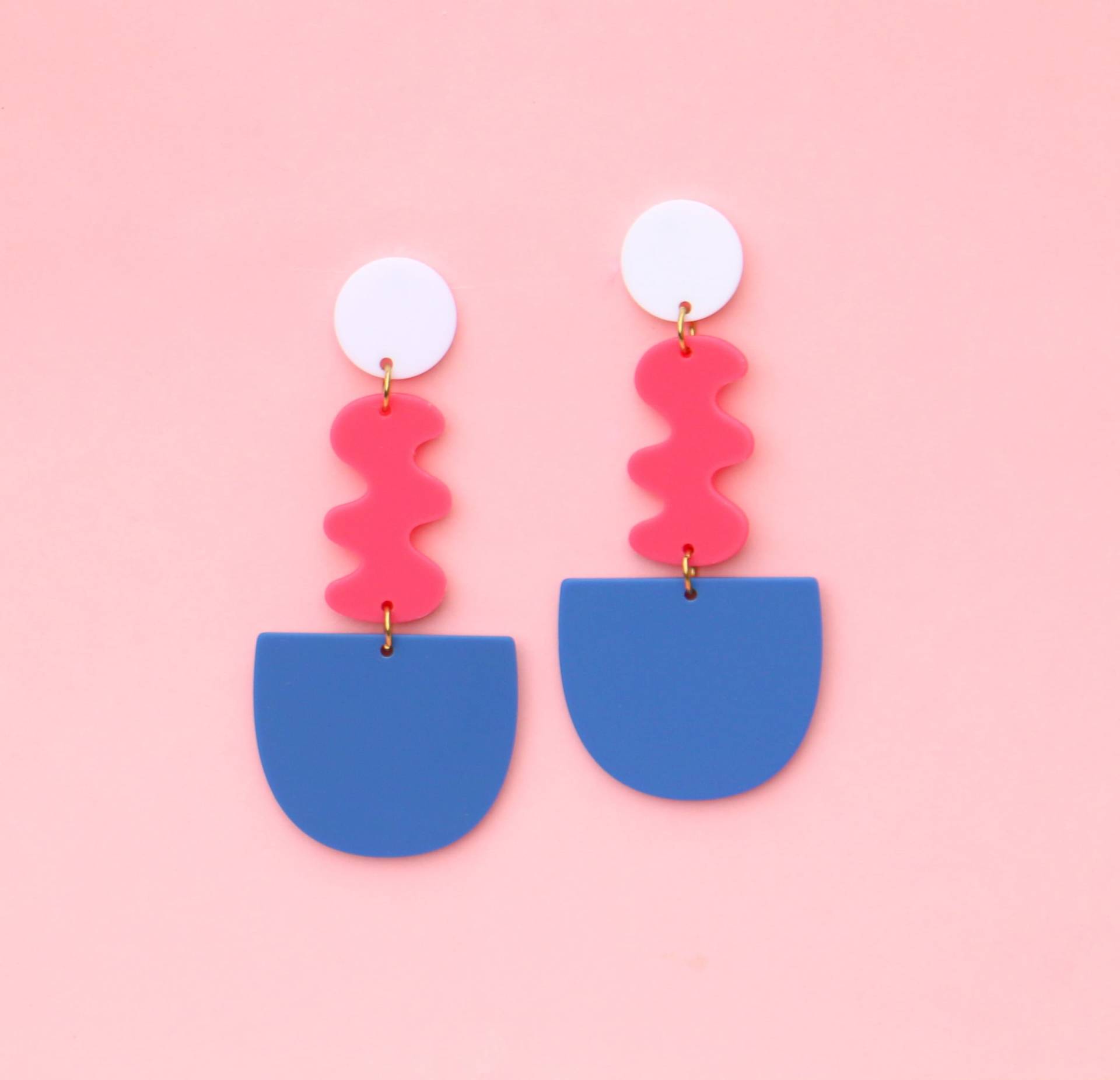 Let's Go Crazy Statement Ohrringe von ohfunky