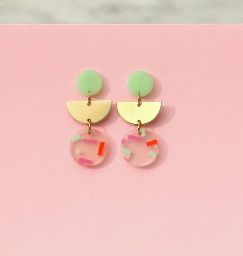 Mixed Media Ohrringe von ohfunky