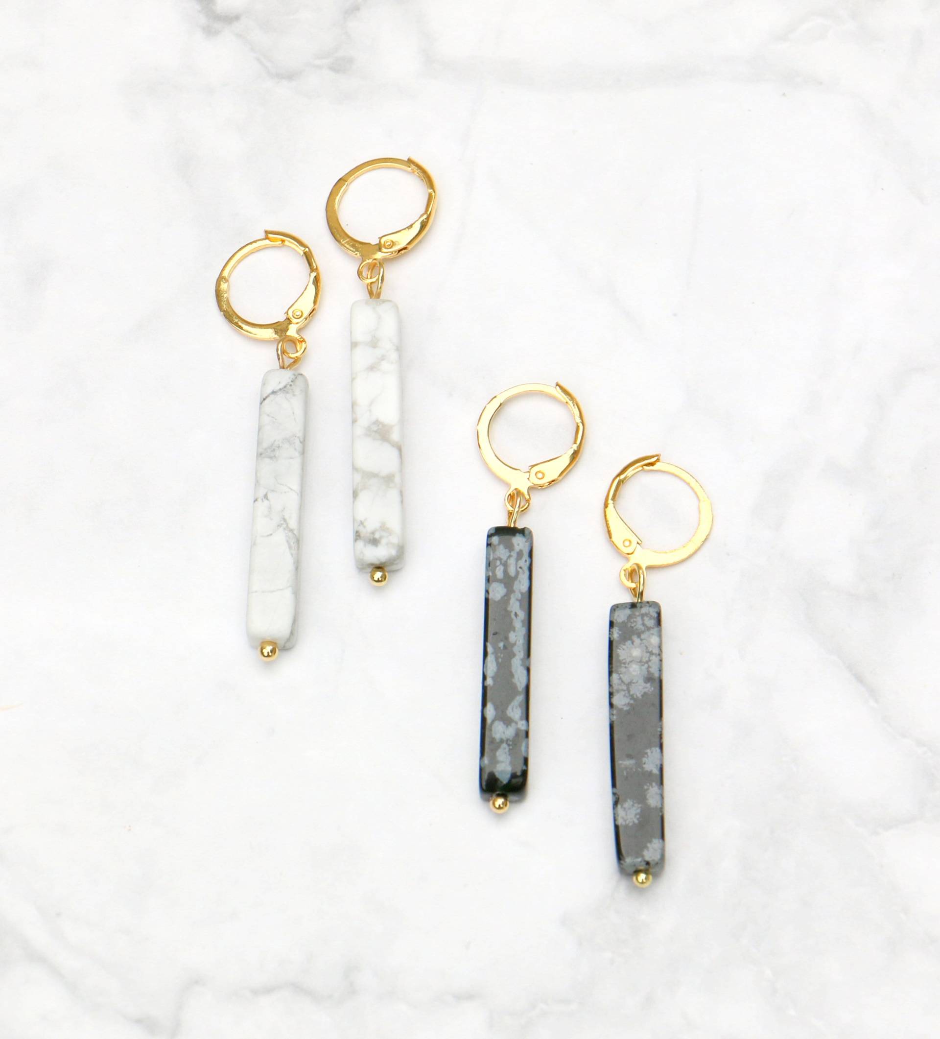 Naturstein Ohrringe von ohfunky