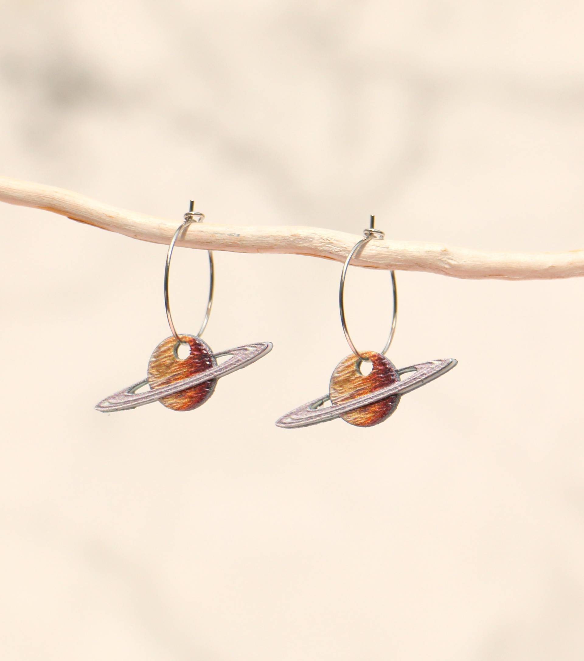 Planeten Ohrringe von ohfunky