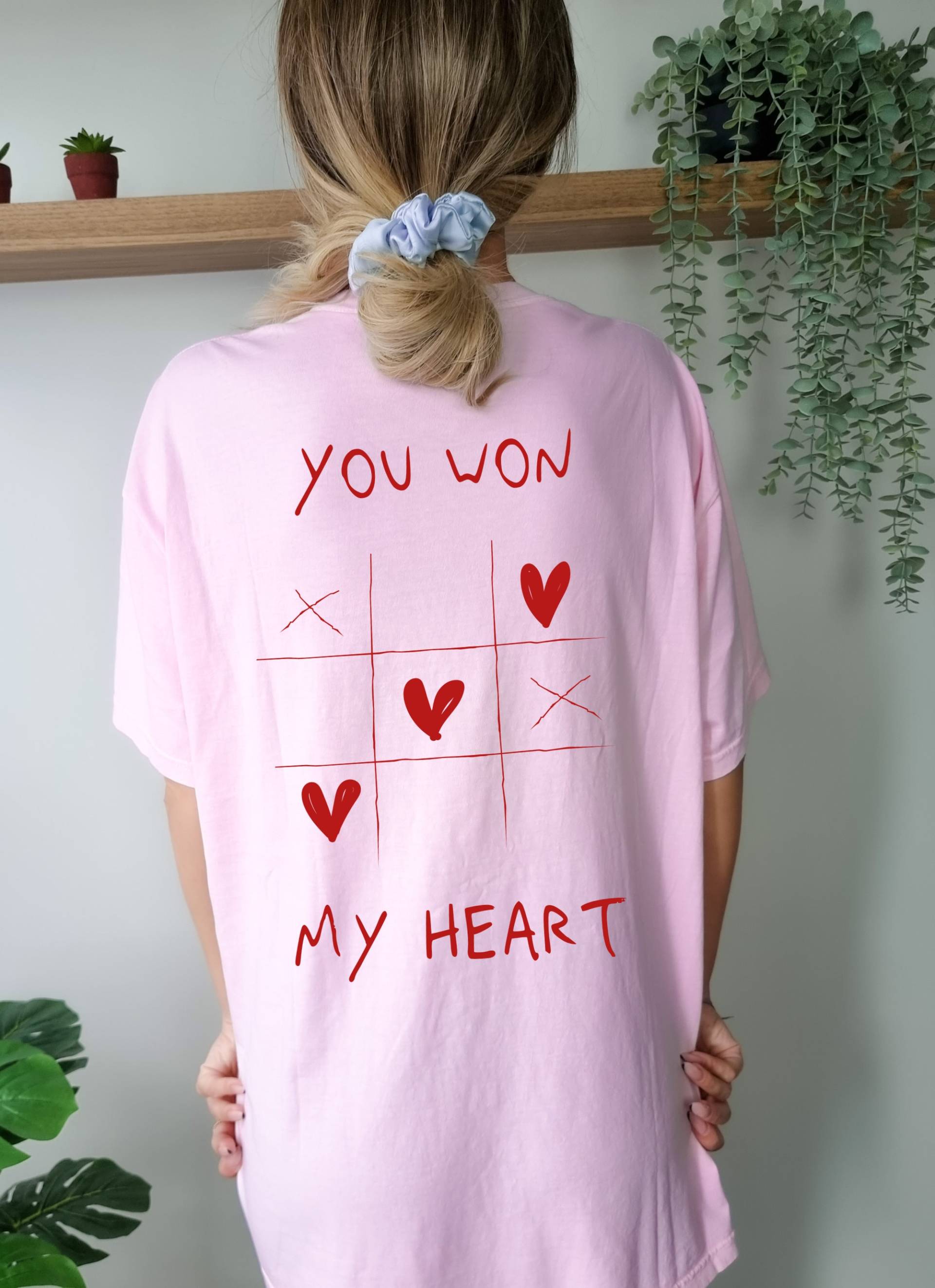 Du Hast Mein Herz Gewonnen Shirt Liebes-Shirt Liebes-Spiel-Shirt Valentinstag-Shirt Für Sie Kawaii-Kleidung Ihn von ohgoodspirits