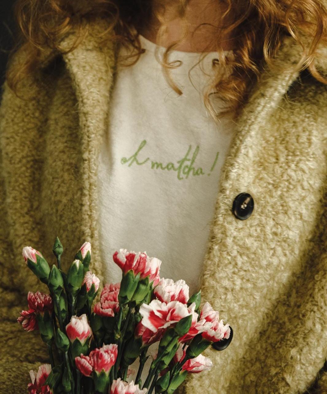 Matcha T-Shirt Aus Bio Baumwolle Für Lover, Fans Matcha T-Shirt Aus Bio Baumwolle Für Lover, Fans von ohmatcha