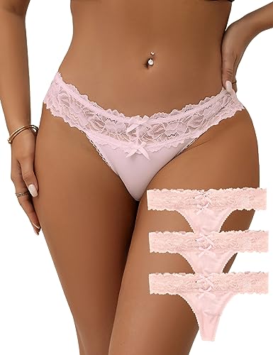 3er Pack Damen Panties von Rooxs Frauen Hipster Slip Unterwäsche