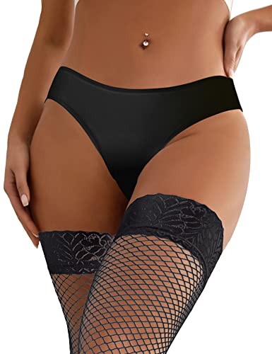 ohmydear String Tanga Damen Slip Set Unterwäsche Frauen Unterhosen Dessous Atmungsaktiv Thong Weich Panties Bikini Hipster Höschen von ohmydear