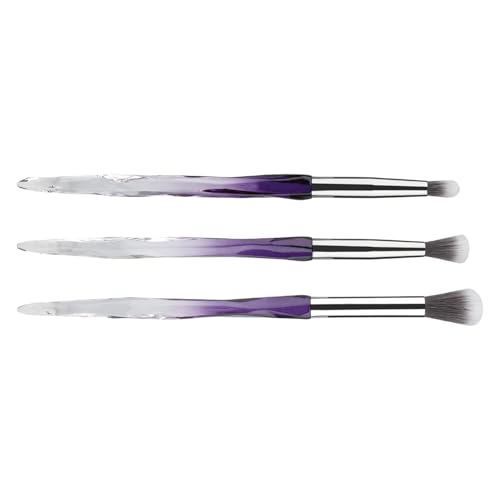3-teiliges Lidschattenpinsel-Set, Augen-Make-up-Pinsel-Set für Lidschatten, Augenbrauen, Eyeliner, Verblenden, Make-Up-Werkzeuge, Geschenke von ohodhmnu