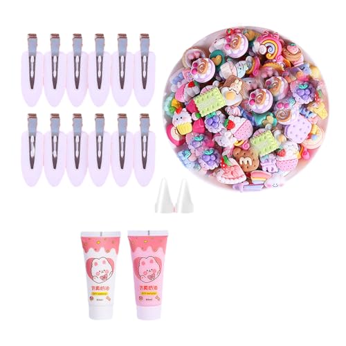 Haarnadel-Set, Design und kreieren Sie Ihr Haar-Accessoire, modische Haarnadeln, handgefertigt, zufällige Farbe von ohodhmnu