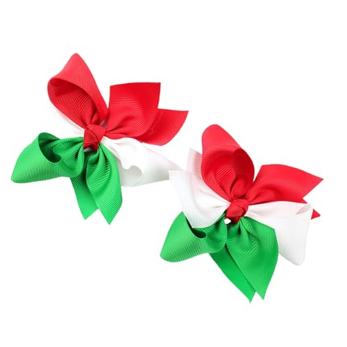 Haarschleifen für Mädchen und Damen, Weihnachtsdekoration, 2 Stück Haarschleifen für Mädchen und Damen, Weihnachtsdekoration, 2 Stück von ohodhmnu