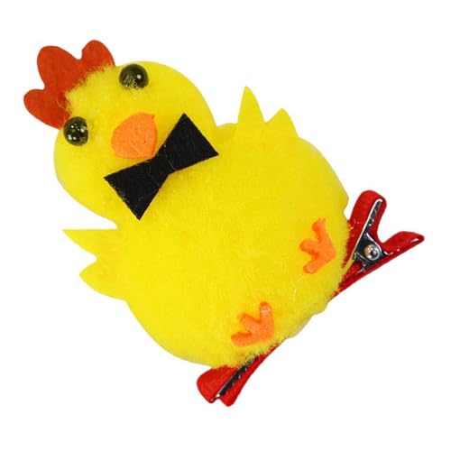 Haarspange mit lustigem Huhn-Design, Haarschmuck, geeignet für Kinder und Erwachsene Haarspange mit lustigem Huhn-Design, Haarschmuck, geeignet für Kinder und Erwachsene von ohodhmnu