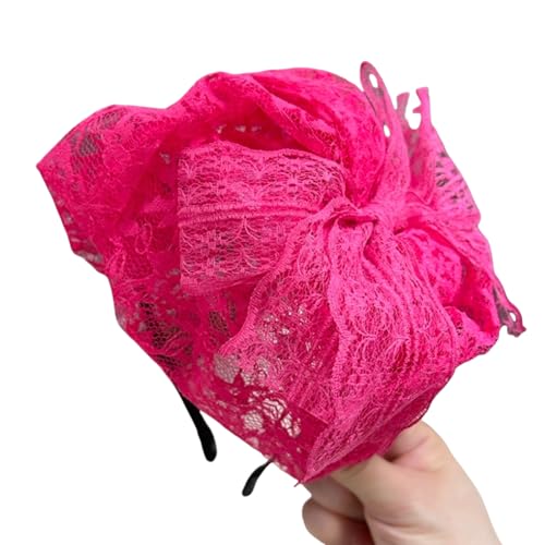 Vintage-Kopfbedeckung aus Spitze für Damen, Party-Haar-Accessoire, Kopfschmuck für Mode zu Abend Party Make-up von ohodhmnu