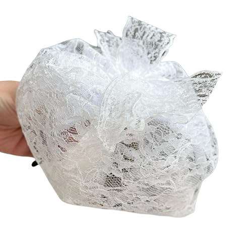 Vintage-Kopfbedeckung aus Spitze für Damen, Party-Haar-Accessoire, Kopfschmuck für Mode zu Abend Party Make-up von ohodhmnu