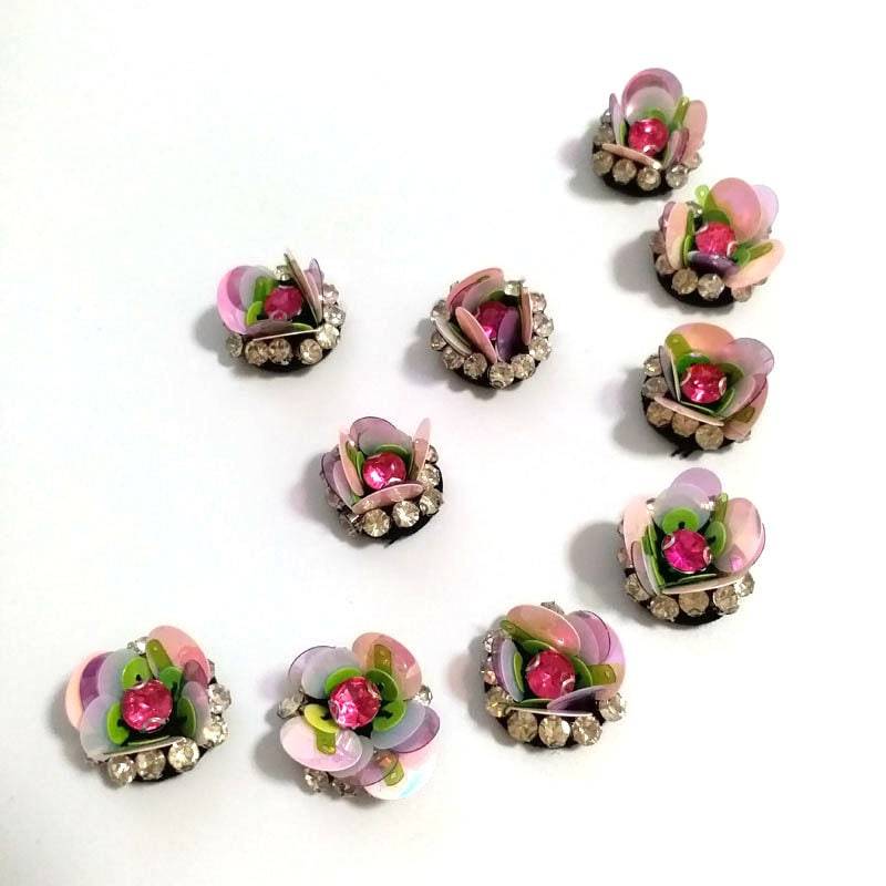 10 Stück Handgemachte Pailletten Kragen Aufnäher Applikation Stickerei Blume Parche Für Kleidung Schuhe Taschen Nähen Dekoration Accessoires von okahome