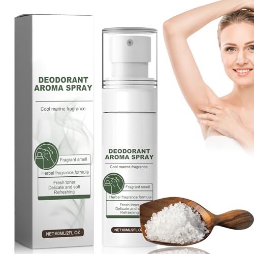 60ml Antitranspirant Spray, Antitranspirant deo gegen starkes schwitzen, Deo Spray, Antitranspirant Pumpspray für Damen und Herren, Anti Schweiß Deo mit Langzeitschutz von okalabandee