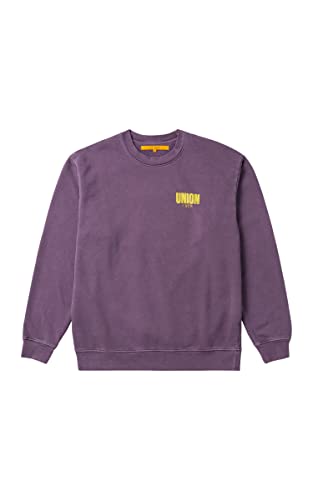 oklama Unisex Exklusiver Union X The Big Steppers Tour Crewneck Sweatshirt, violett, L von oklama