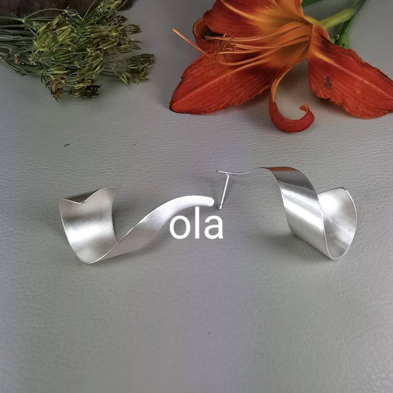 Extravagantegefertigte Silberohrstecker Extravagantegefertigte Silberohrstecker von olaschmuckberlin