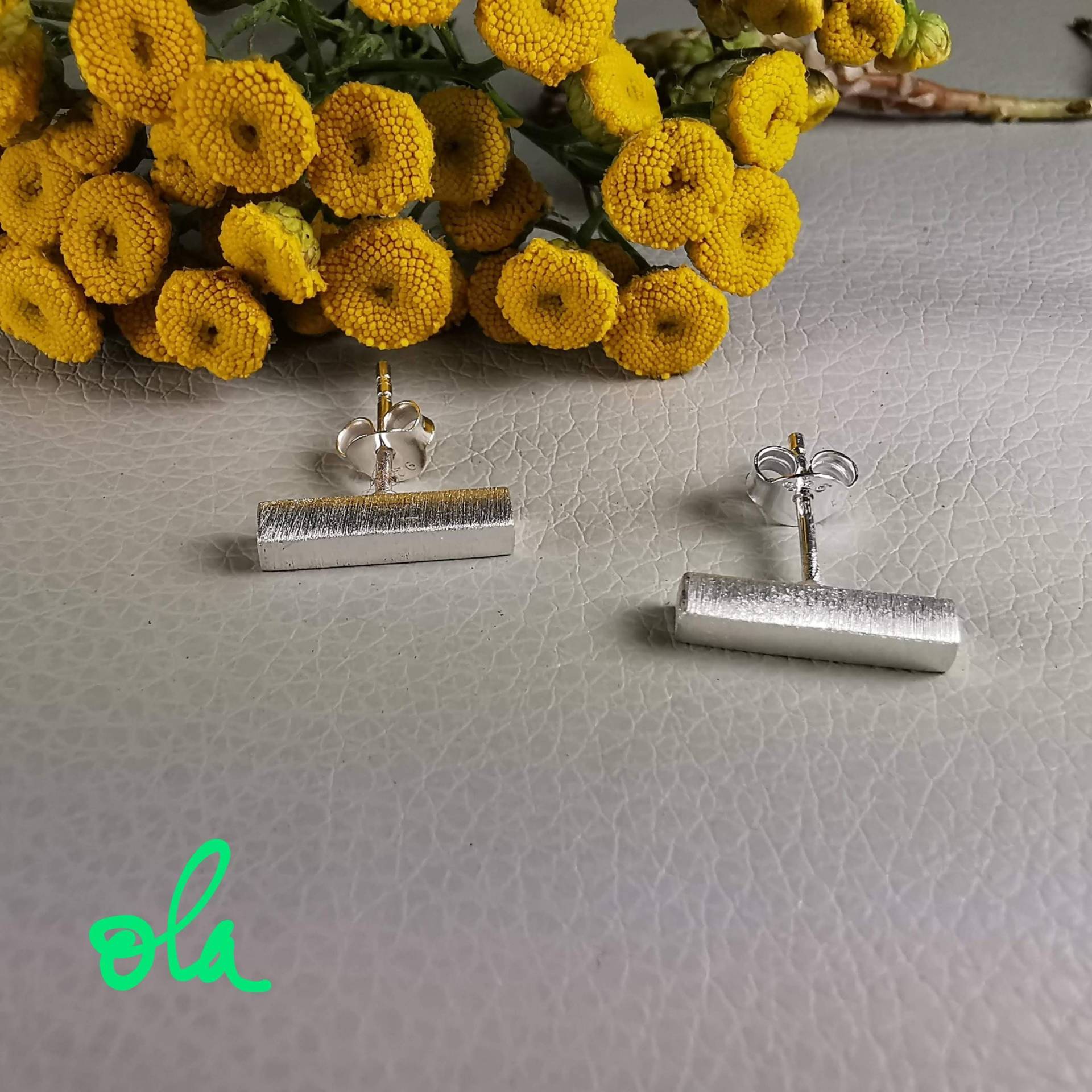 Ohrstecker Aus 925 Silber Barre von olaschmuckberlin