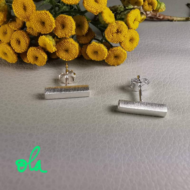 Ohrstecker Aus 925 Silber Barre von olaschmuckberlin