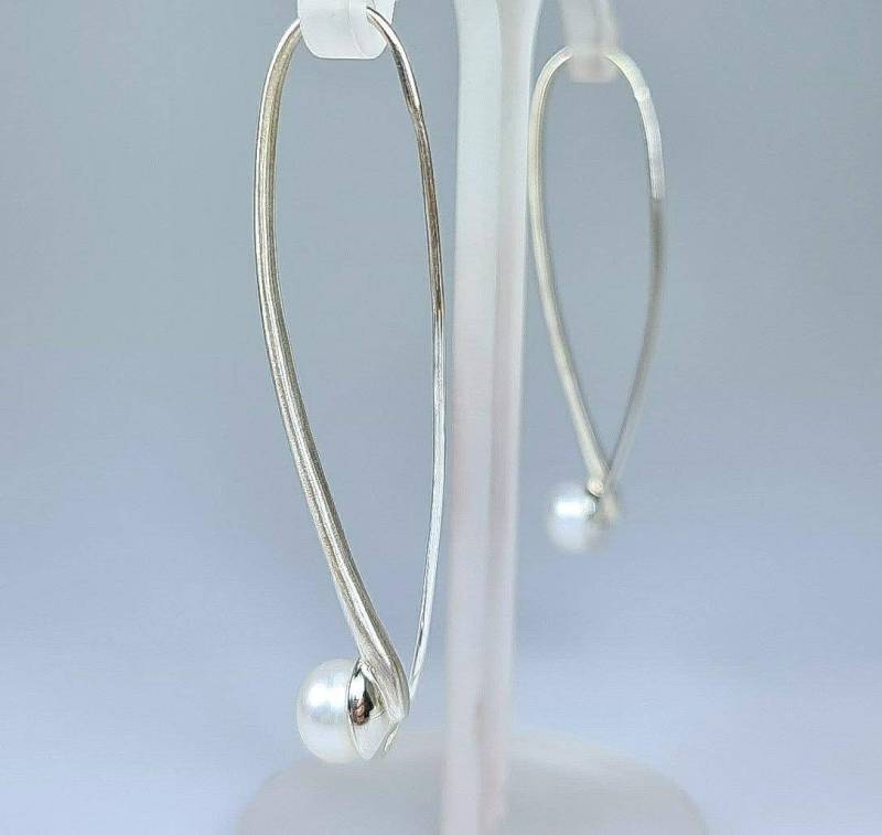 Silber Ohrringe Mit Süßwasserperle Silber Ohrringe Mit Süßwasserperle von olaschmuckberlin