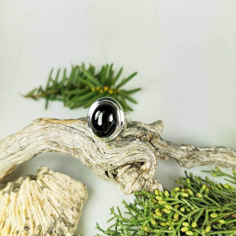 Silberring Mit Onyx Silberring Mit Onyx von olaschmuckberlin