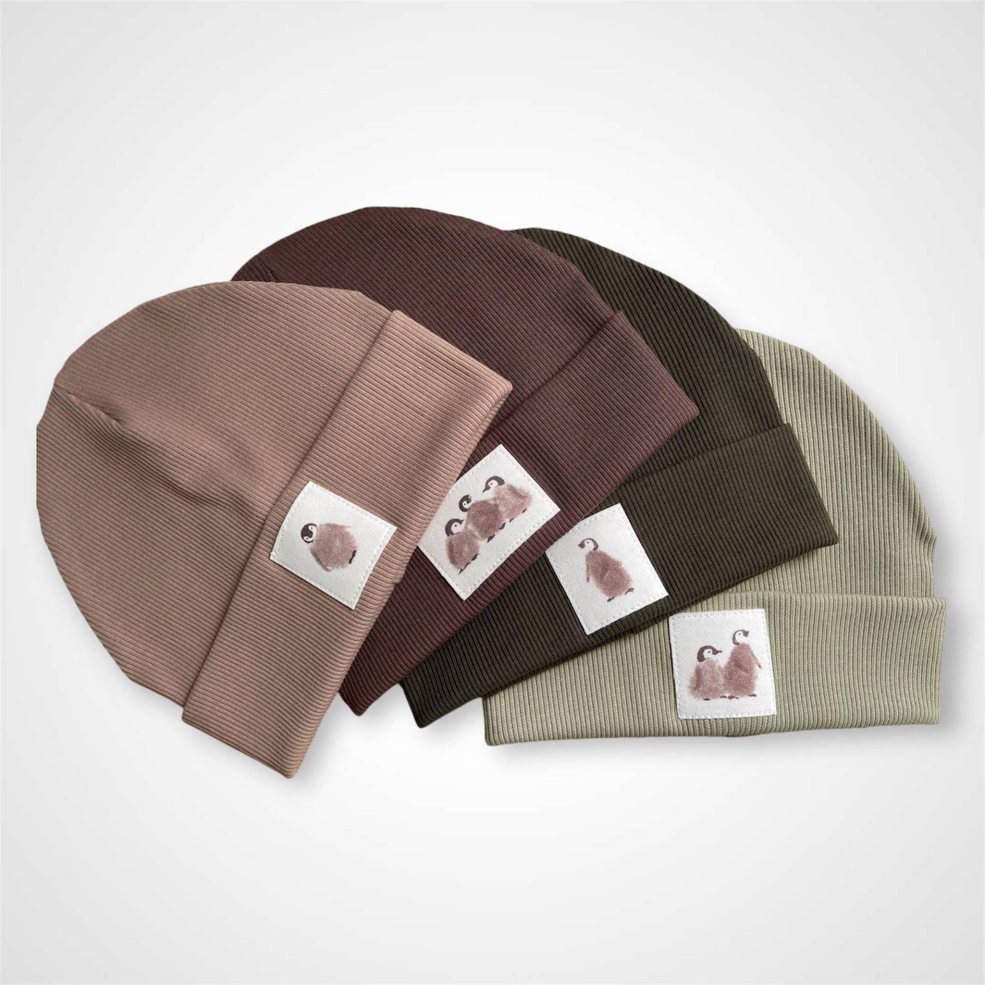 Beanie, Hipsterbeanie, Pinguin, Verschiedene Farben Beanie, Hipsterbeanie, Pinguin, Verschiedene Farben von olchenOHL