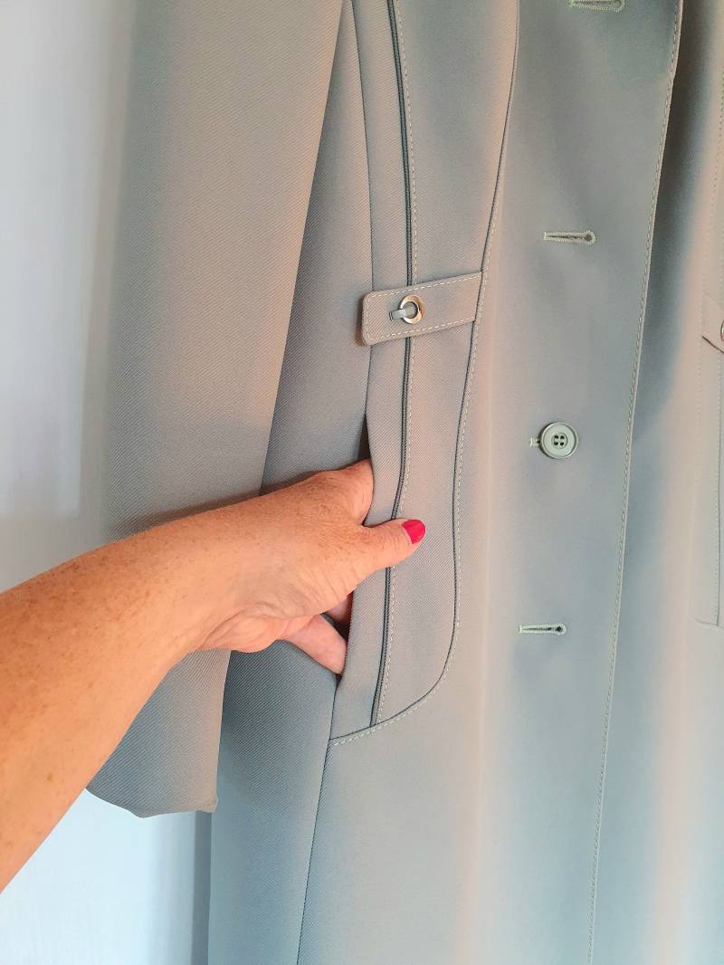 Mantel Trevira Vintage Trenchcoat Mantel Trevira Vintage Trenchcoat von oldcamerasandmore