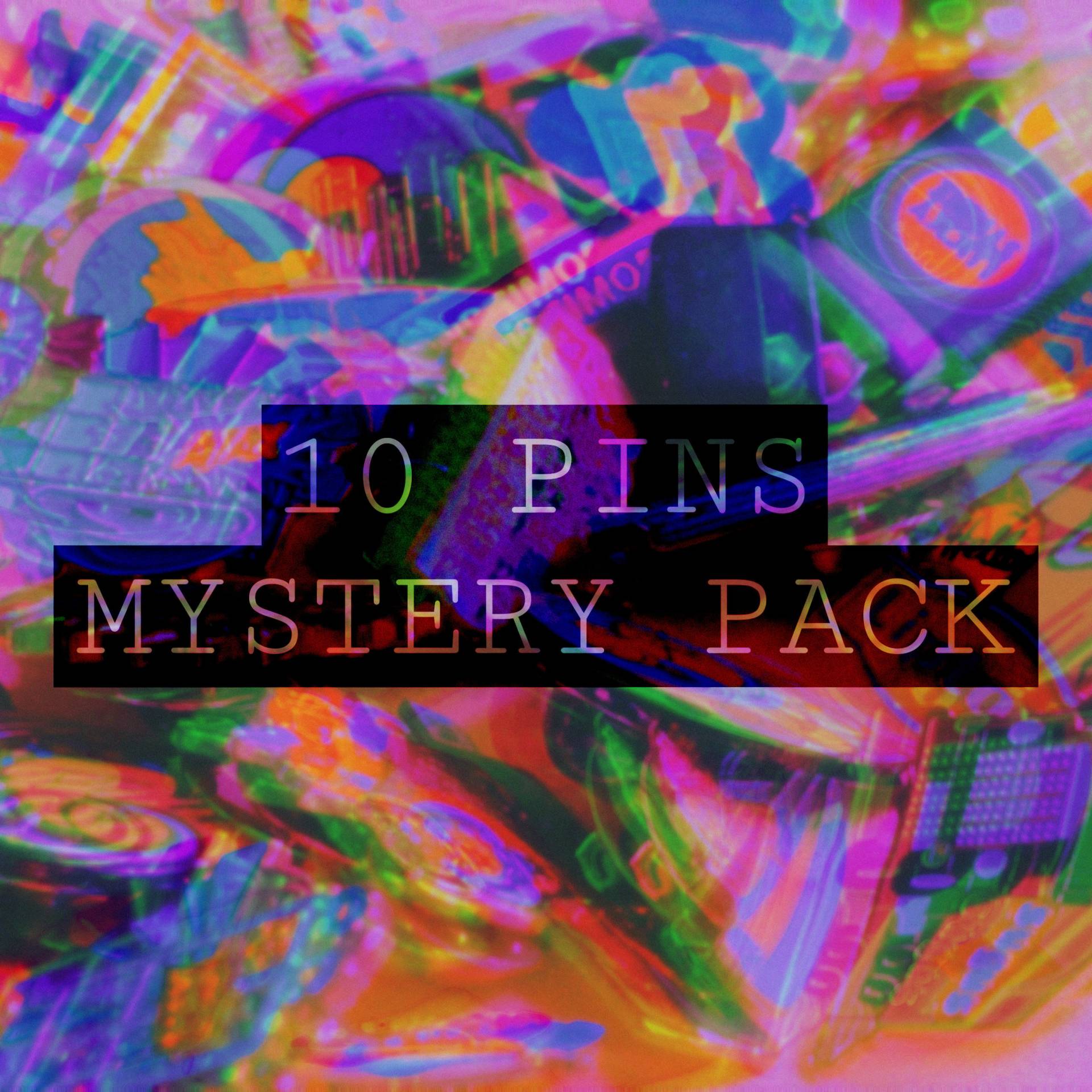 Mystery-Pack Mit 10 Pins Mystery-Pack Mit 10 Pins von oldemokid