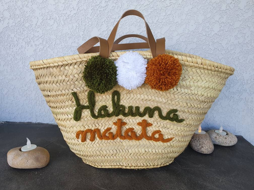 Großer, Individuell Gestaltbarer Strandkorb Aus Gestricktem Stroh von olgaetc