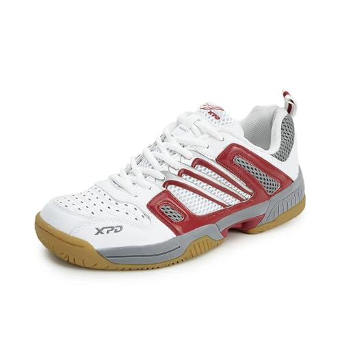 omcam Volleyballschuhe Für Männer, rutschfeste, Leichte Pickleball-Schuhe, Atmungsaktive Mesh-Indoor-Outdoor-Turnschuhe, Lässige Tennisschuhe,Rot,44 EU omcam Volleyballschuhe Für Männer, rutschfeste, Leichte Pickleball-Schuhe, Atmungsaktive Mesh-Indoor-Outdoor-Turnschuhe, Lässige Tennisschuhe,Rot,44 EU von omcam