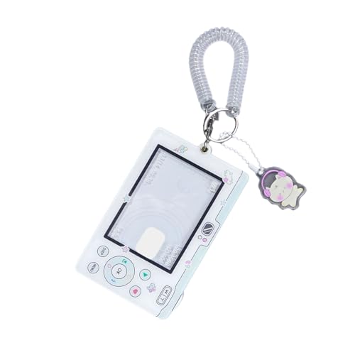 Cartoon Kartenhalter Kreditkartenhülle Abdeckung Beschützer Mit Dem Anhänger Keychain Acryl Fotokartenhalter Für Frauenbusskartenhalter Cartoon Kartenhalter Acryl Fotokartenhalter Für Schüler von omiinitio