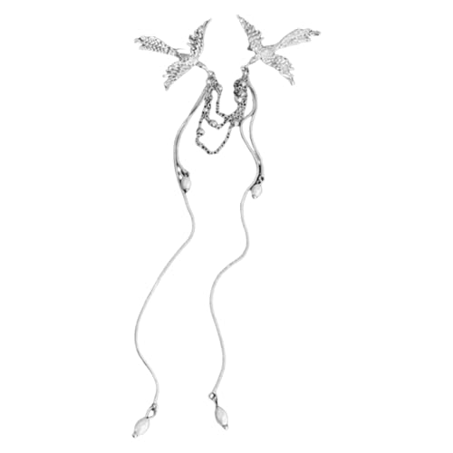 Frauen Stilvolle Vogelbrosche Unverwechselbare Abzeichen Quasten Anhänger Perfekt Für Feiern Und Versammlungen Traditioneller Moderner Ästhetischer Schmuck von omiinitio