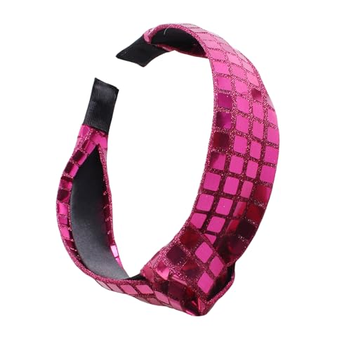 Knotted Stirnband Schimmernde Paillettenhaarband Für Frauen Mädchen Carnivals Partys Ankleid von omiinitio