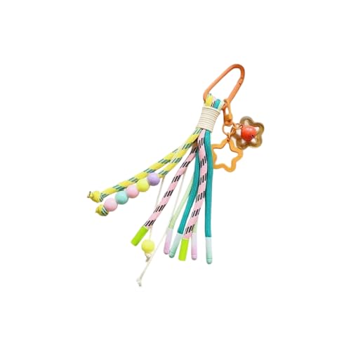 Leichtes ABS Schlüsselbund Carabiner Für Camping Nature Inspiriertes Seil Design Beutel Pendant Multifunktionales Zubehör Leichtes Wanderseil Zauber von omiinitio