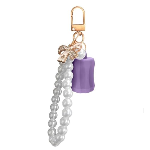 Mode Lip Balm Schlüsselbund Cover Mit Quick Clip Design Multi Brand Kompatibilität Tragbarer Schönheit Essentielles Kompaktes Lippenbalsam Clip Keyring von omiinitio