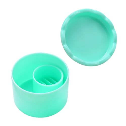 Portable Nails Pinselreinigerer Behälter Mit Deckel Für Organisiertes Salonzubehörmanagement Tragbare Nägel Art Accessoires Nagelwerkzeug Organizer von omiinitio