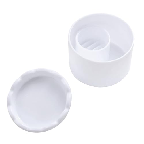 Portable Nails Pinselreinigerer Behälter Mit Deckel Für Organisiertes Salonzubehörmanagement Tragbare Nägel Art Accessoires Nagelwerkzeug Organizer von omiinitio