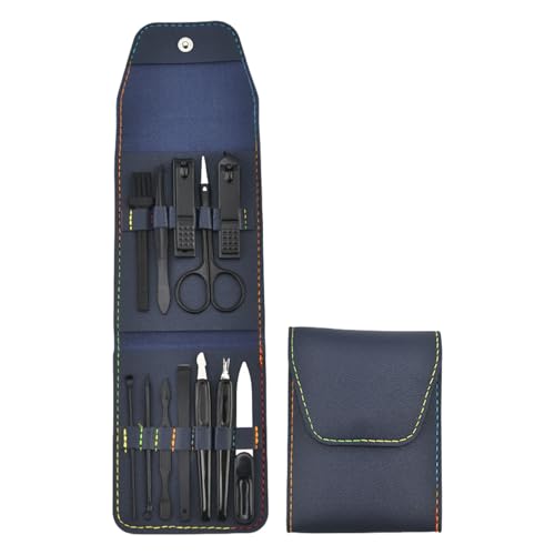 Professionelle 12 Pcs Nägel Cutter Manicure Tool Nails Cutter Set Edelstahl Pflege Für Reisehäuser Nutzung Maniküre Set Für Männer Und Frauen von omiinitio