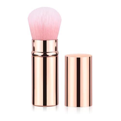 Retractable Make Up Pinsel Mischpulver Pinsel Errötung Kosmetik Für Frauen Und Mädchen Pulver Kosmetik Retactable Make Up Rouge von omiinitio