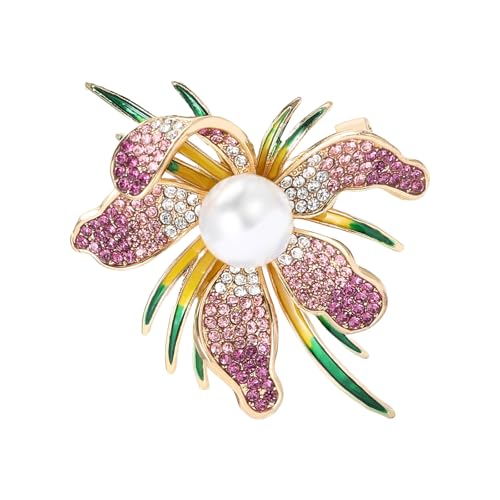 Stilvolle Legierungs Orchideen Brosche Pin Verleiht Jedem Outfit Unisex Fashion Brosche Die Für Modische Frauen Geeignet Sind von omiinitio