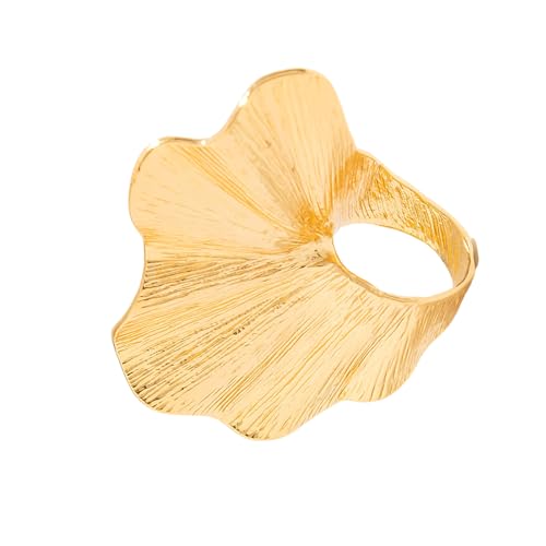 omiinitio Bequeme Metallringe Tägliche Verschleißringe Unregelmäßiger Statement Stilvoller Schmuck Für Partys Und Versammlungen Bequem von omiinitio