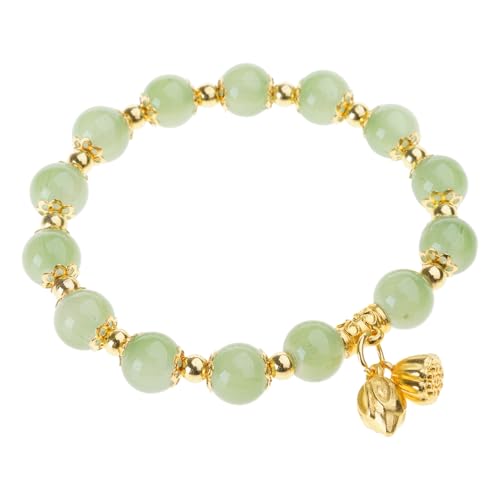 omiinitio Elastische Kabel Frauen Armband Blumenheize Handchain Mit Glasperlen Schmuck Für Geburtstage Und Valentinstag Valentinstag Armband von omiinitio