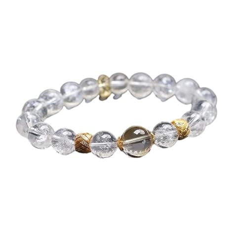 omiinitio Handgefertigtes Armband Für Wohlstand Und Glück Kristallperlen Handchain Mit Elastischer Band Unisex Spiritueller Schmuck von omiinitio