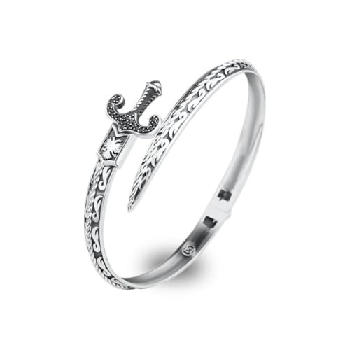 omiinitio Schwerter Offenes Armband Geometrische Armbänder Elegante Handgelenkschmuck Mode Armreif Für Frauen Die Anspruchsvolle Stile Suchen von omiinitio