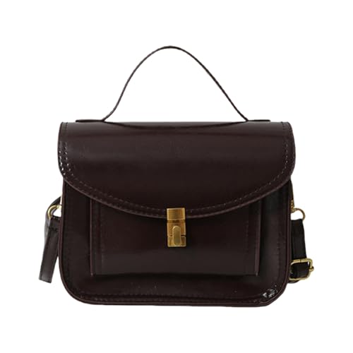omiinitio Weiche Leder Crossbody Tasche Schulterbeteiligte Satchel Für Frauen Mädchen Verbesserung Der Stile Und Praktikabilität In Verschiedenen Anlässen Stilvoller Quadratischer Tasche von omiinitio
