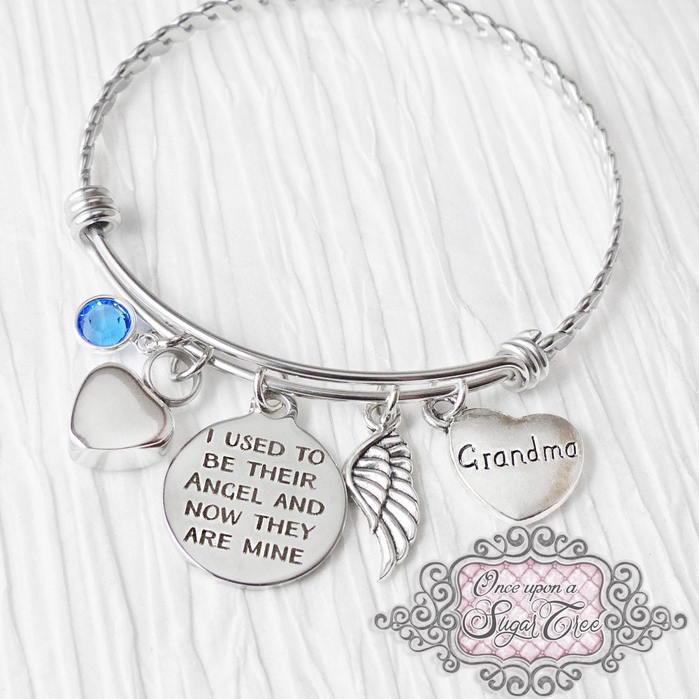 Bestattung Schmuck, Urne Armband - Verlust Der Oma Armband, Erinnerung, Papa Memorial, Tochter, Für Menschliche Asche, Flügel von onceuponasugartree